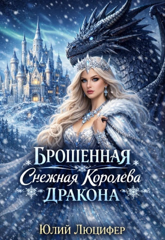 Обложка книги «Брошенная снежная королева дракона»